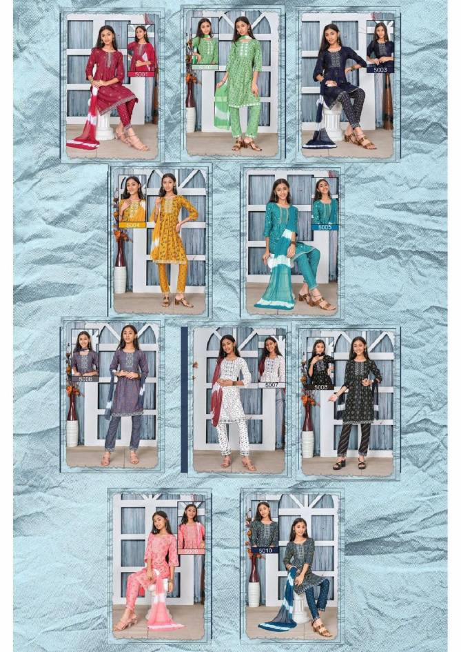 Trendy Jalsa Kids Readymade Girls Wear Catalog
